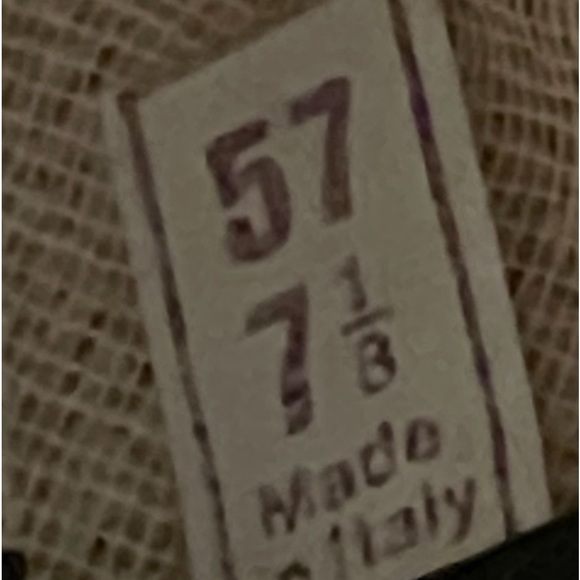 VINTAGE•OOAK•made in Italy by PONTE RIVALTO lux fashion designer men’s straw hat - Picture 3 of 3